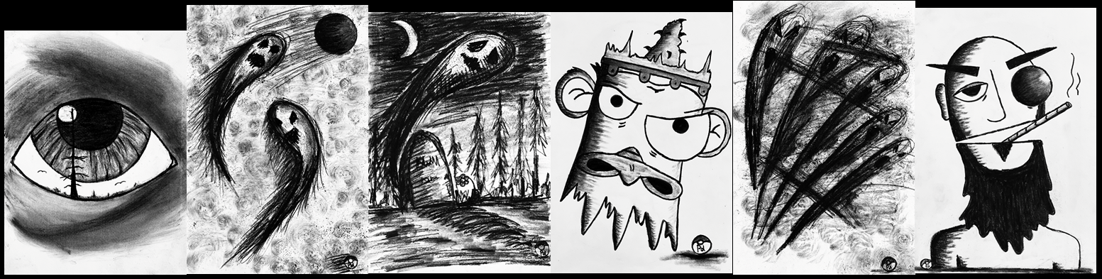 Early Charcoal Sketches banner